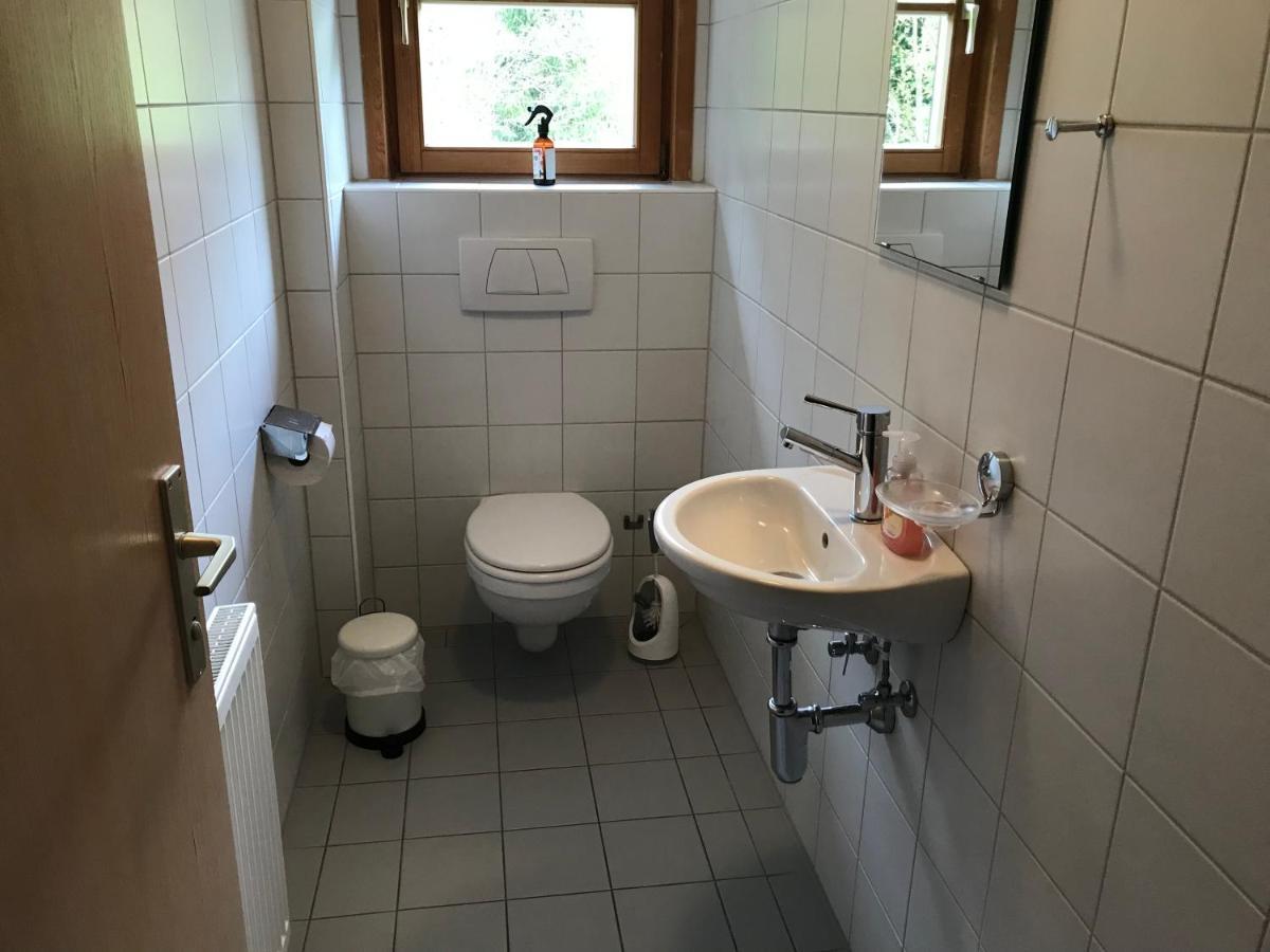 Ferienwohnung Morgentau Am Rande Der Wildnis Sibratsgfäll Buitenkant foto