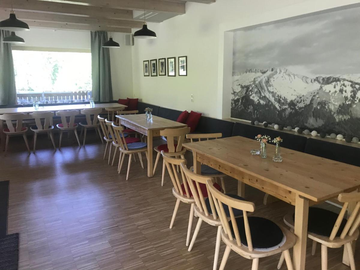 Ferienwohnung Morgentau Am Rande Der Wildnis Sibratsgfäll Buitenkant foto