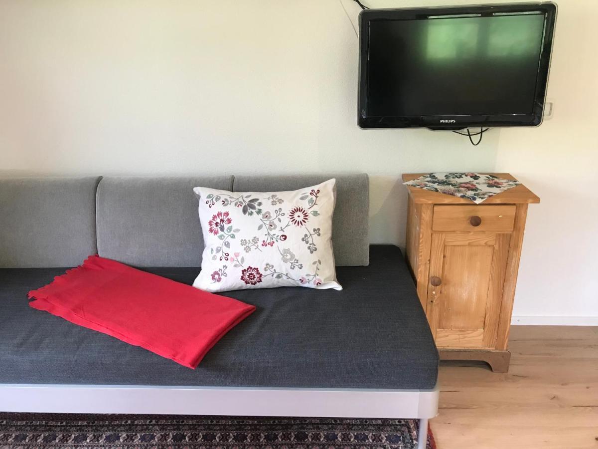Ferienwohnung Morgentau Am Rande Der Wildnis Sibratsgfäll Buitenkant foto