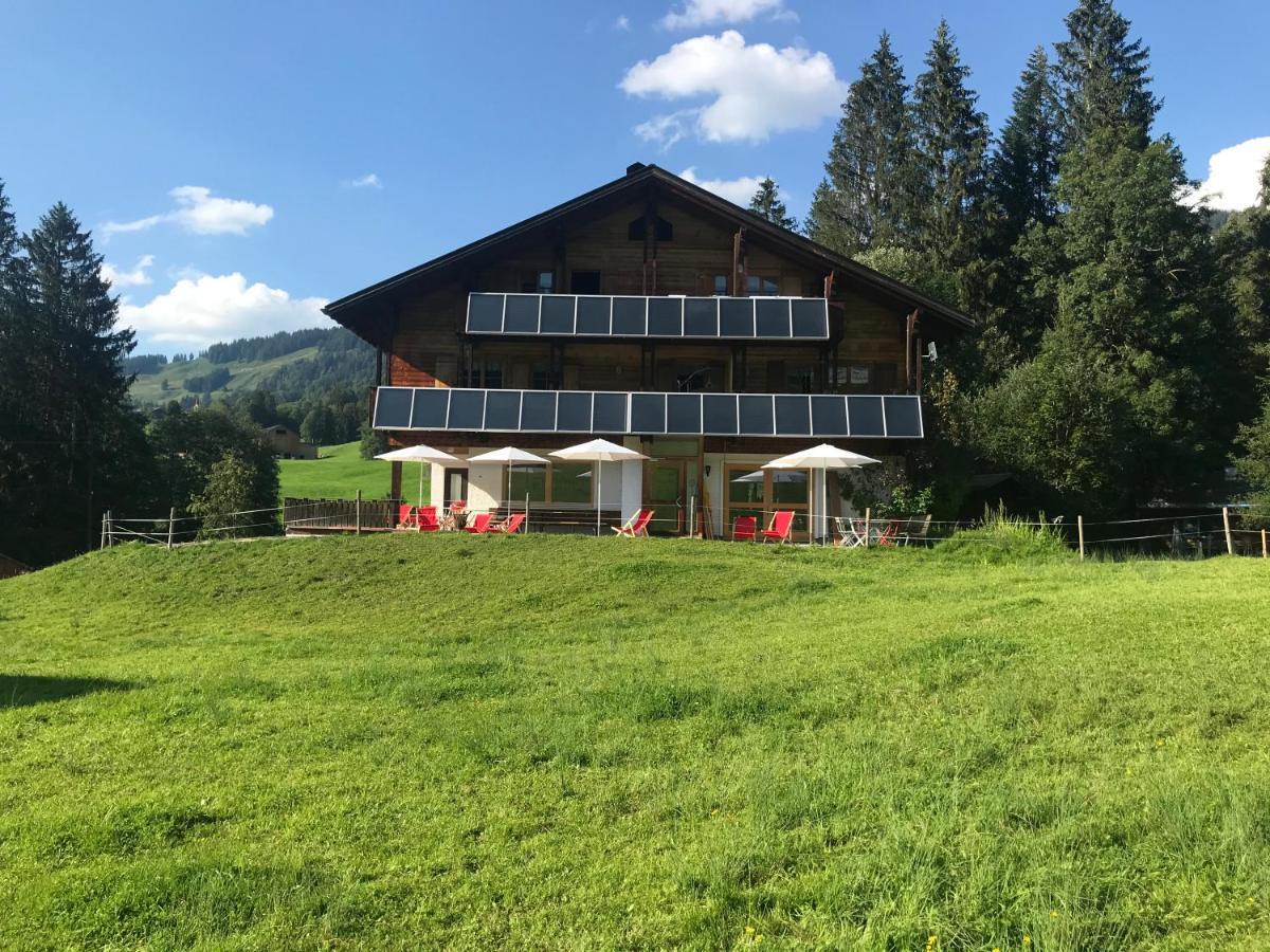 Ferienwohnung Morgentau Am Rande Der Wildnis Sibratsgfäll Buitenkant foto