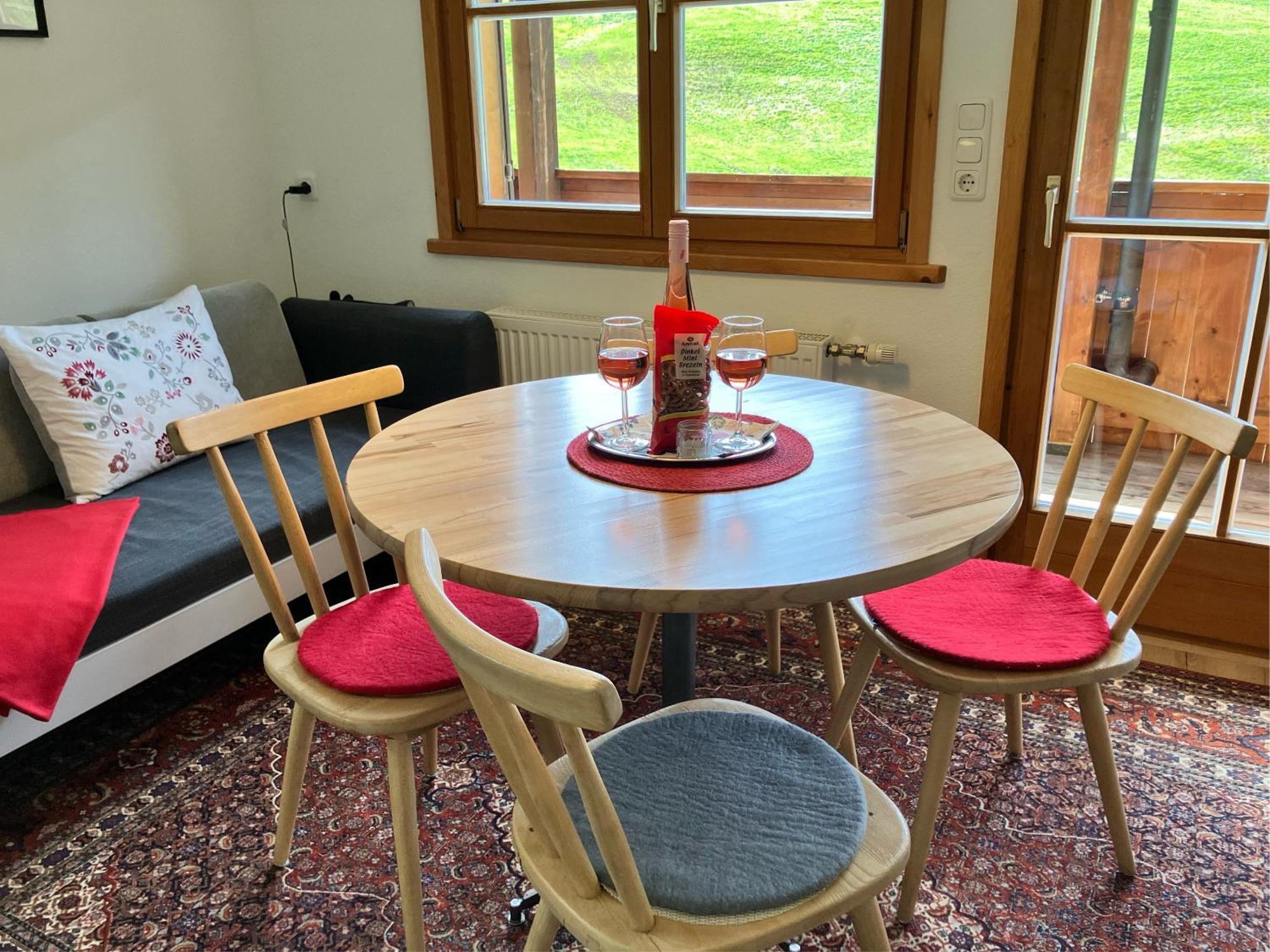 Ferienwohnung Morgentau Am Rande Der Wildnis Sibratsgfäll Buitenkant foto